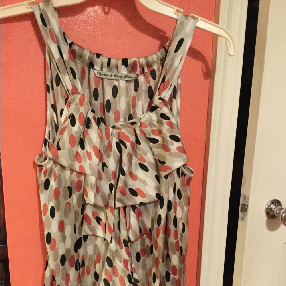 NEW Larry Levine Sleeveless Top